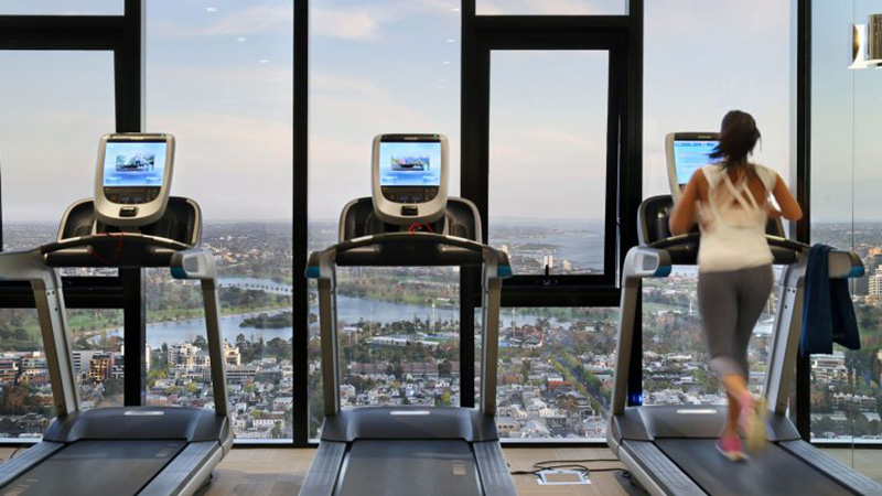 Otel fitness salonu
